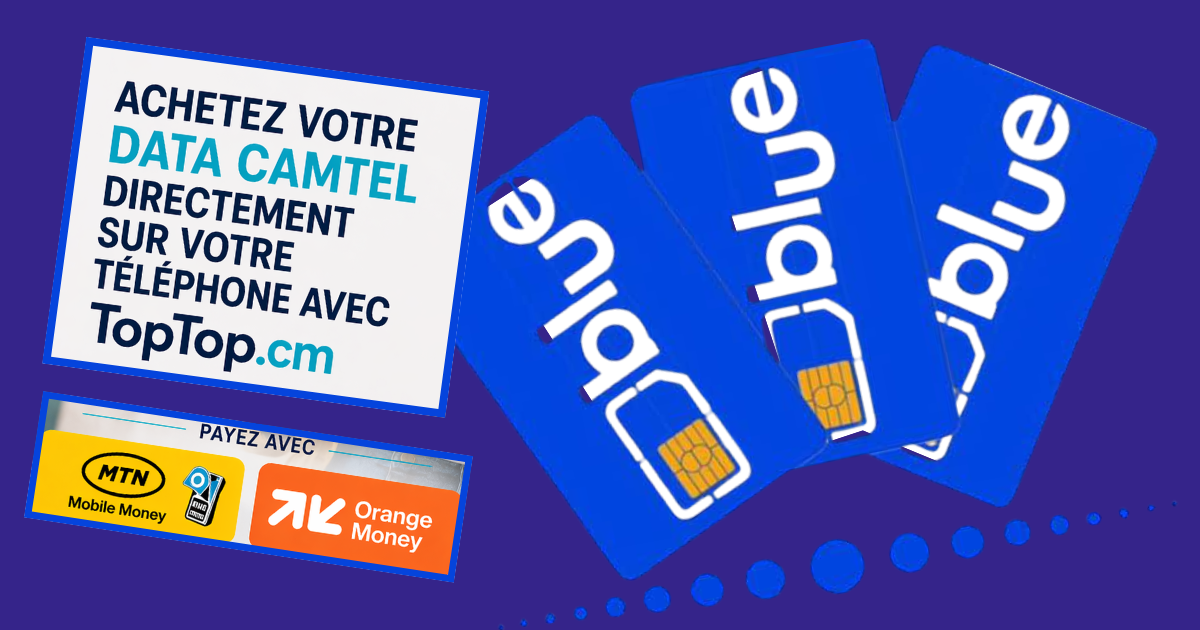 Utilisateur mobile au Cameroun achetant les datas Camtel